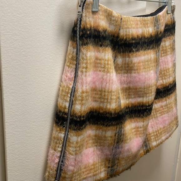 NWOT For Love and Lemons Plaid Rachel Skirt Small - Picture 2 of 3